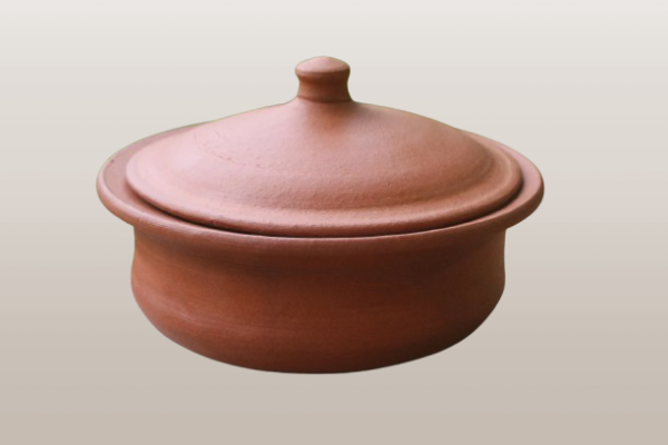 Sri Lankan Clay Mutti Earthen Pot For Cooking & Serving, Earthen Cooking Utensils, Clay Pots, Gas Burner.